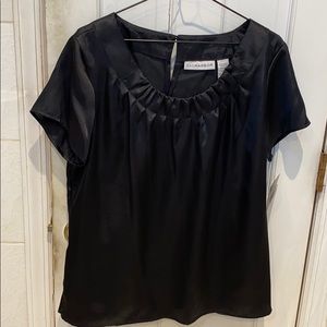 Sag Harbor NWT Ladies Black Ruched necklace SALE